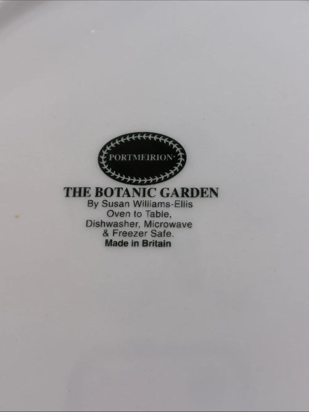 Portmeirion Botanic Garden 2 salad plate 7.25”